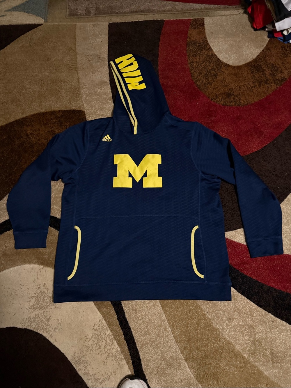 Michigan Wolverines football designer hoodie size men’s XL